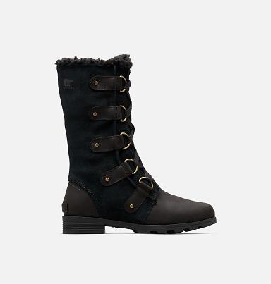 Sorel Emelie Boots - Women's Snow Boots Black AU538014 Australia